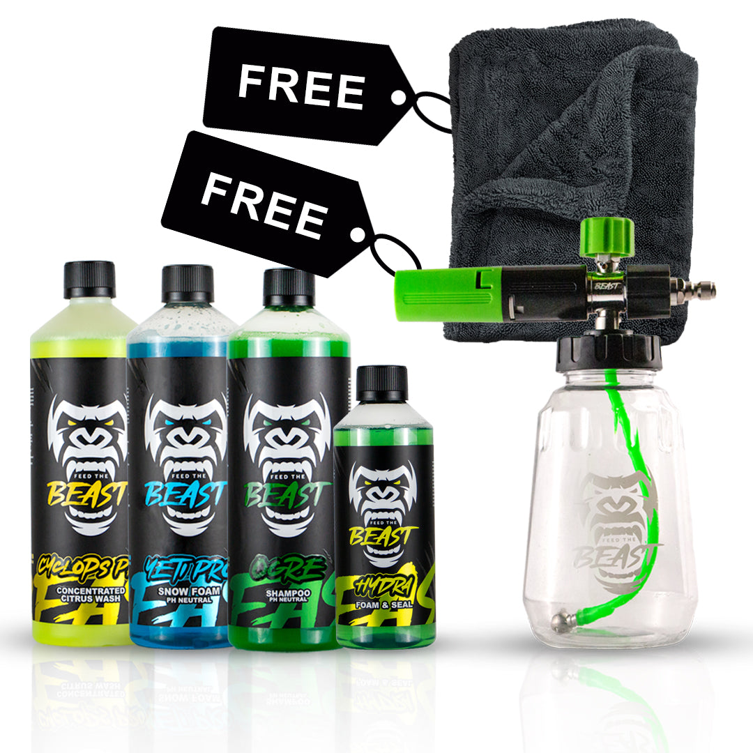 Summer Prep Bundle - Free Foam Lance & Premium Towel