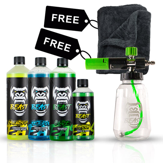 Summer Prep Bundle - Free Foam Lance & Premium Towel