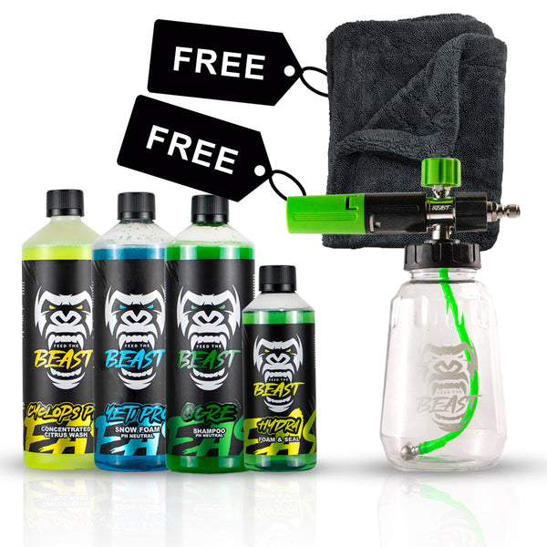 Summer Prep Bundle - Free Foam Lance & Premium Towel