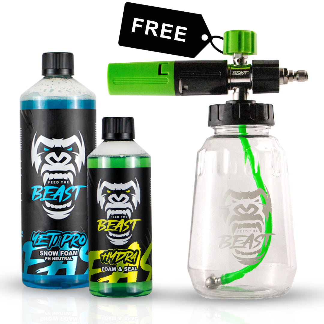 SNOW FOAM BUNDLE | All The Foam - Free Foam Lance