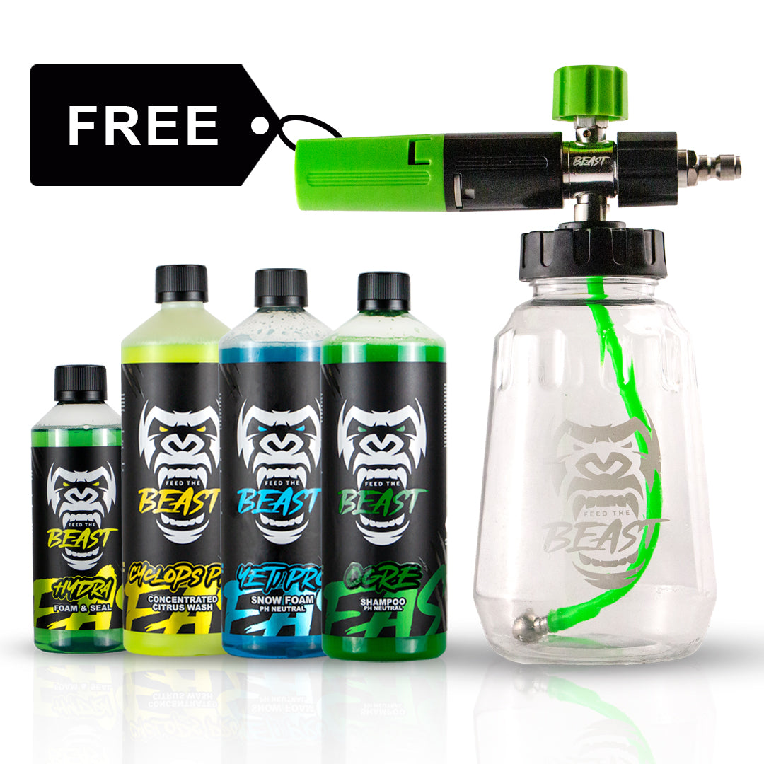 Clean & Protect (Free Foam Lance)